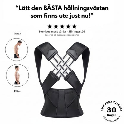 Ergostöd™ – ergonomisk hållningsväst